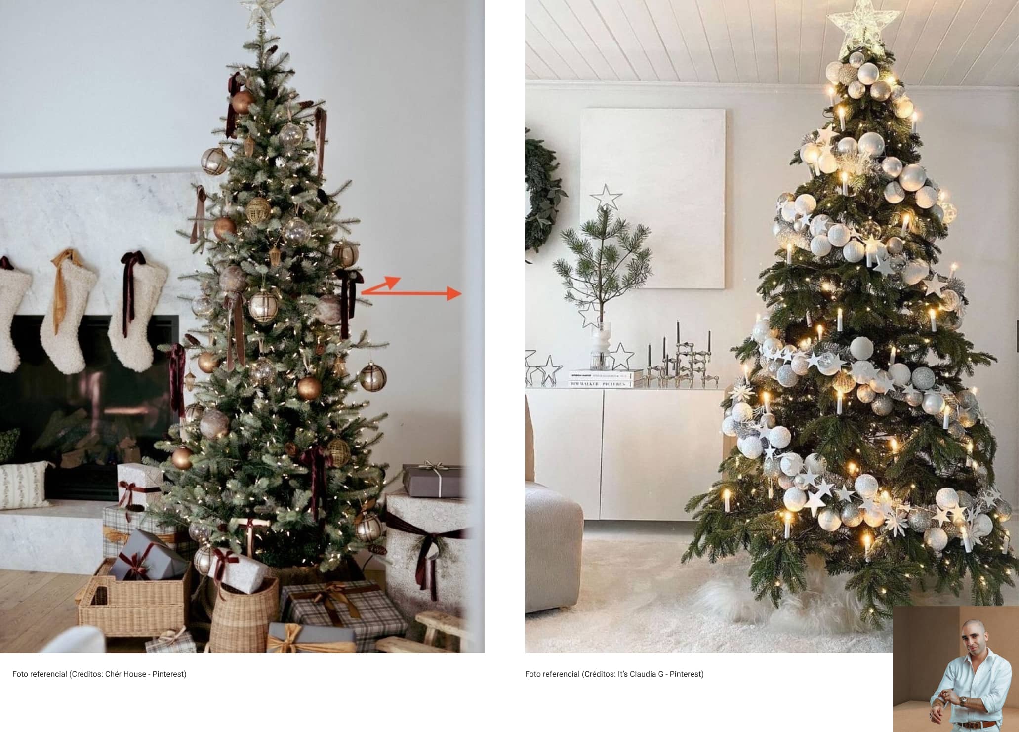 Tips para decorar tu casa en navidad. Escoge el árbol perfecto